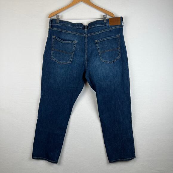 Lucky Brand Jeans Mens 40x29 Blue 410 Athletic Straight Comfort Stretch Denim - Picture 6 of 12